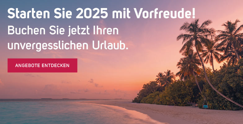 Reise-Vorfreude für 2025