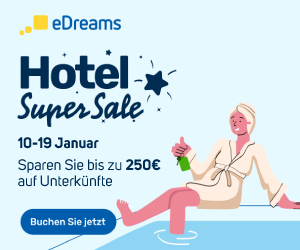 Hotel Super Sale: Bis zu 250€ Rabatt